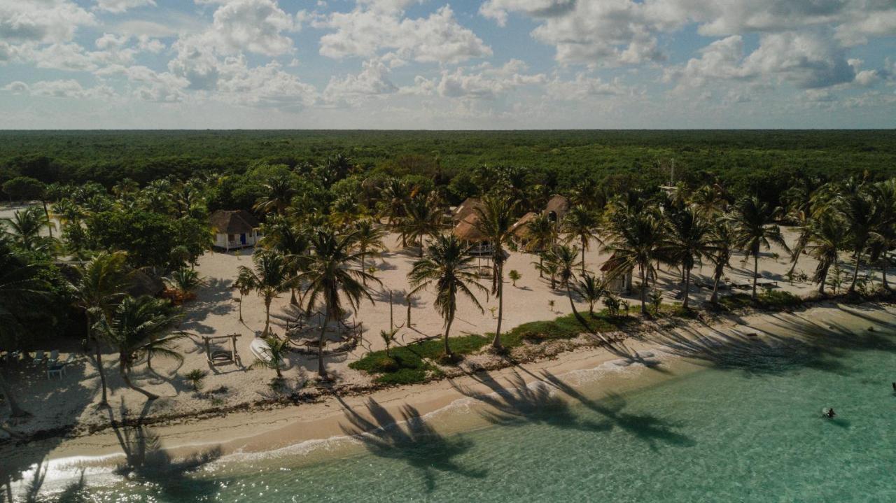 Cabanas Ecoturisticas Costa Maya Махауаль Экстерьер фото