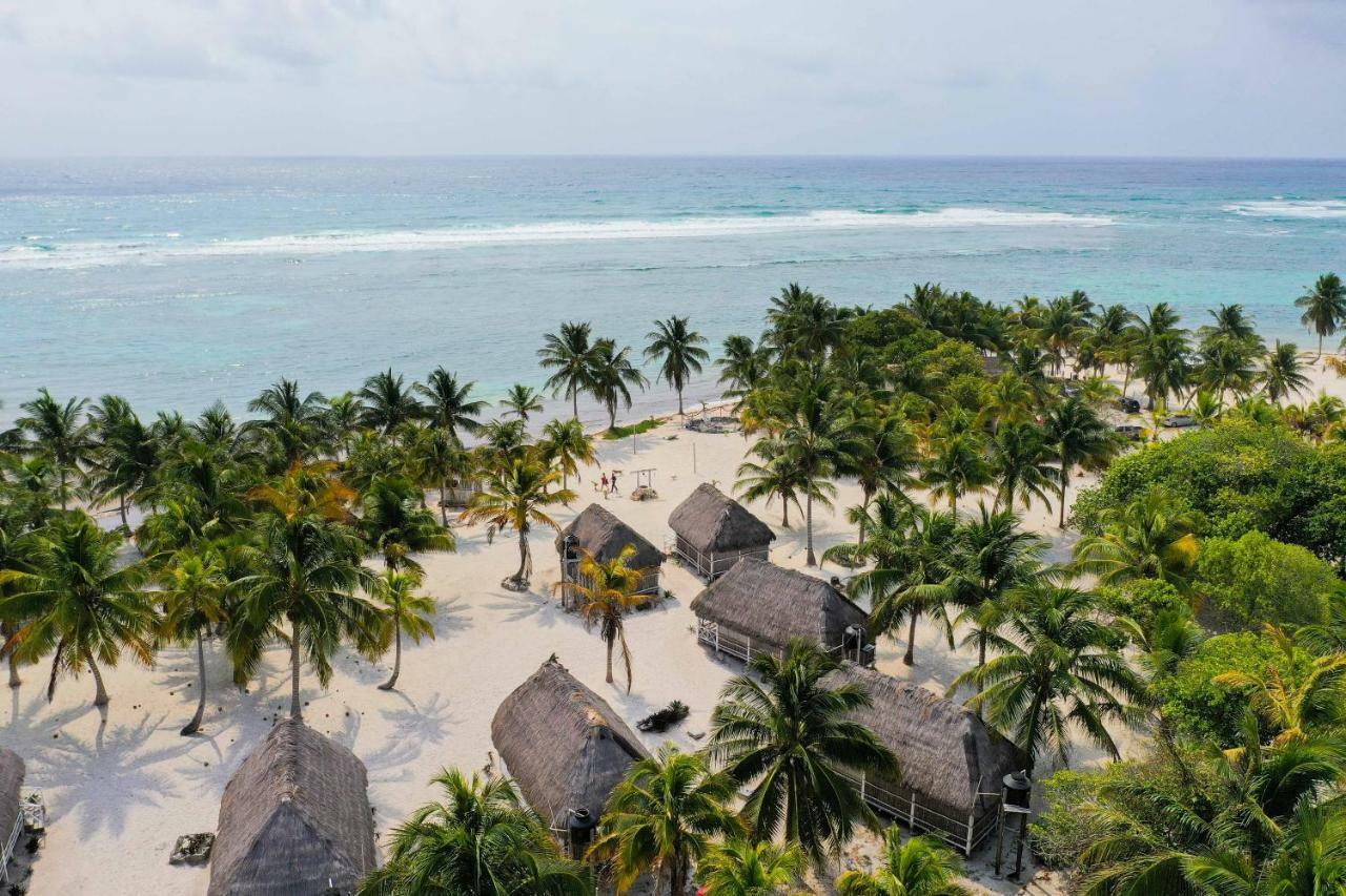 Cabanas Ecoturisticas Costa Maya Махауаль Экстерьер фото